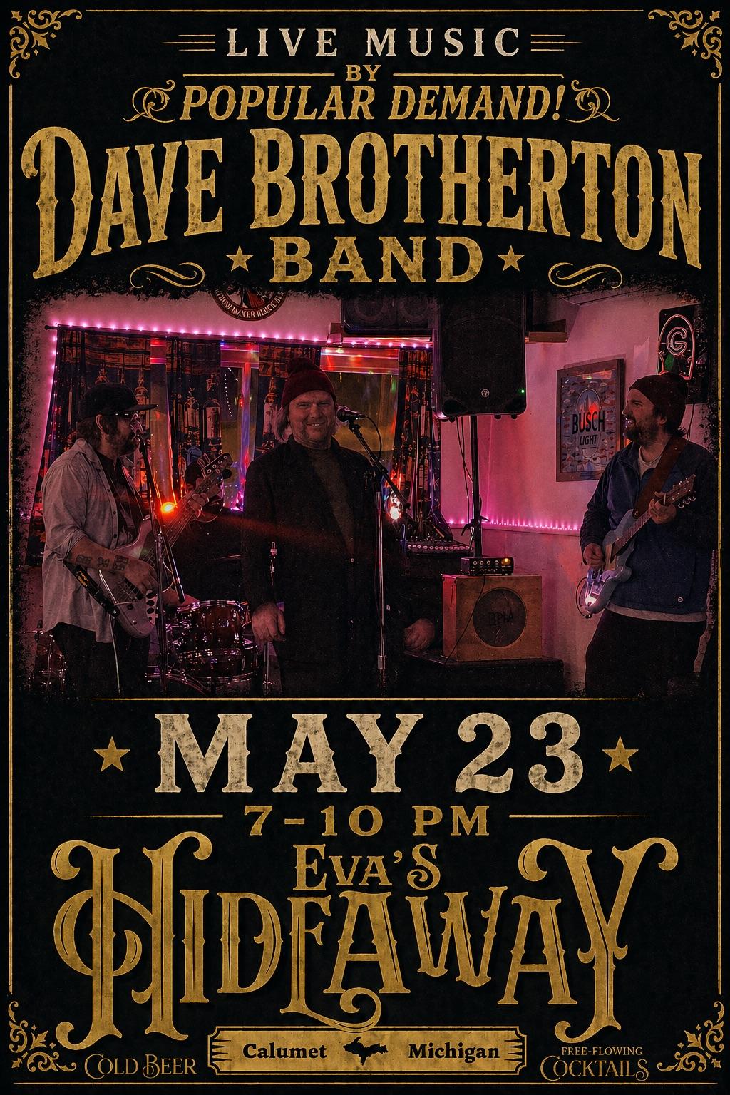 Dave Brotherton Band - Live Music