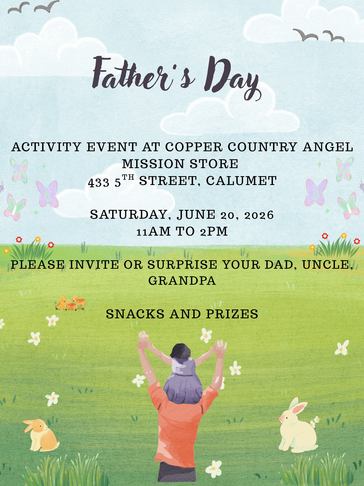 Father's Day Activity Event