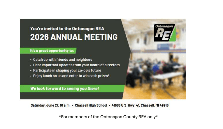 Ontonagon REA Annual Meeting