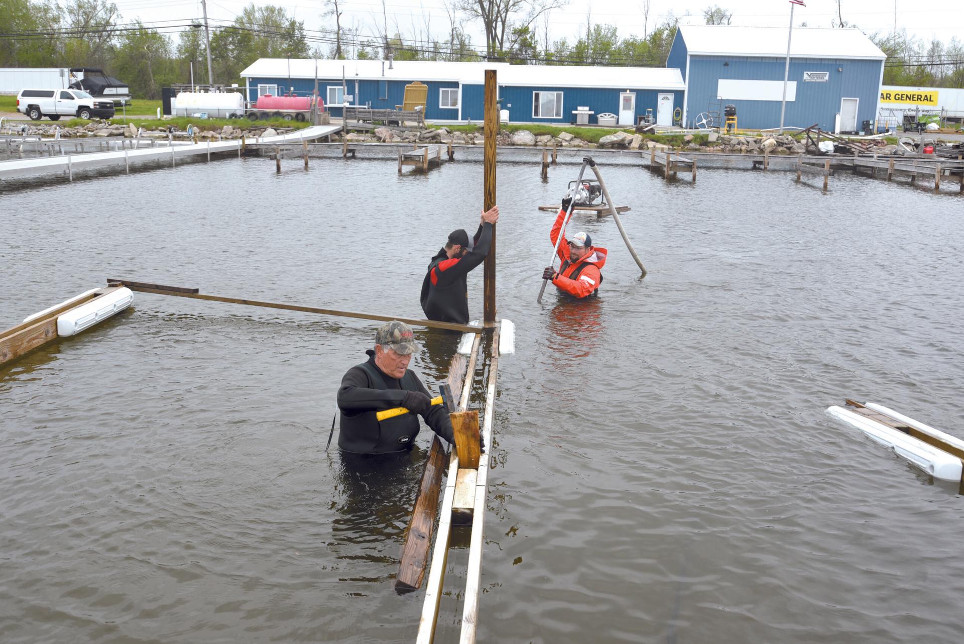 High water levels lead to delayed start of summer boating season